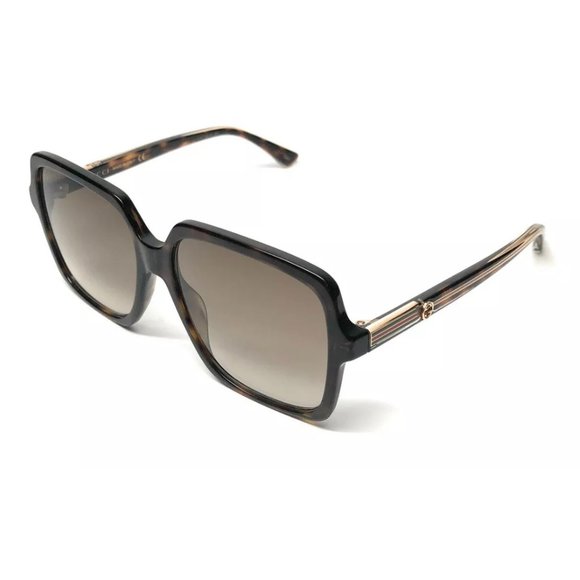 Gucci Women's Havana Brown Gradient Sunglasses!